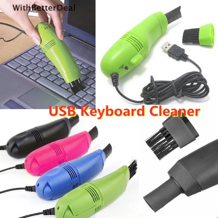 Jual Better Mini Computer Vacuum Usb Keyboard Cleaner Pc Laptop Brush