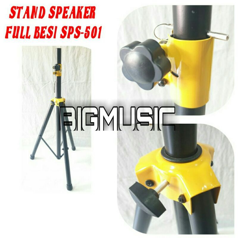 Jual Stand Speaker Crimson SPS 501 Original Tripod Speaker Full Besi