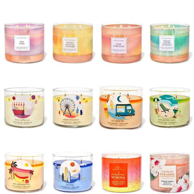 Jual Bbw Bath And Body Works Scented Candle Sumbu Lilin