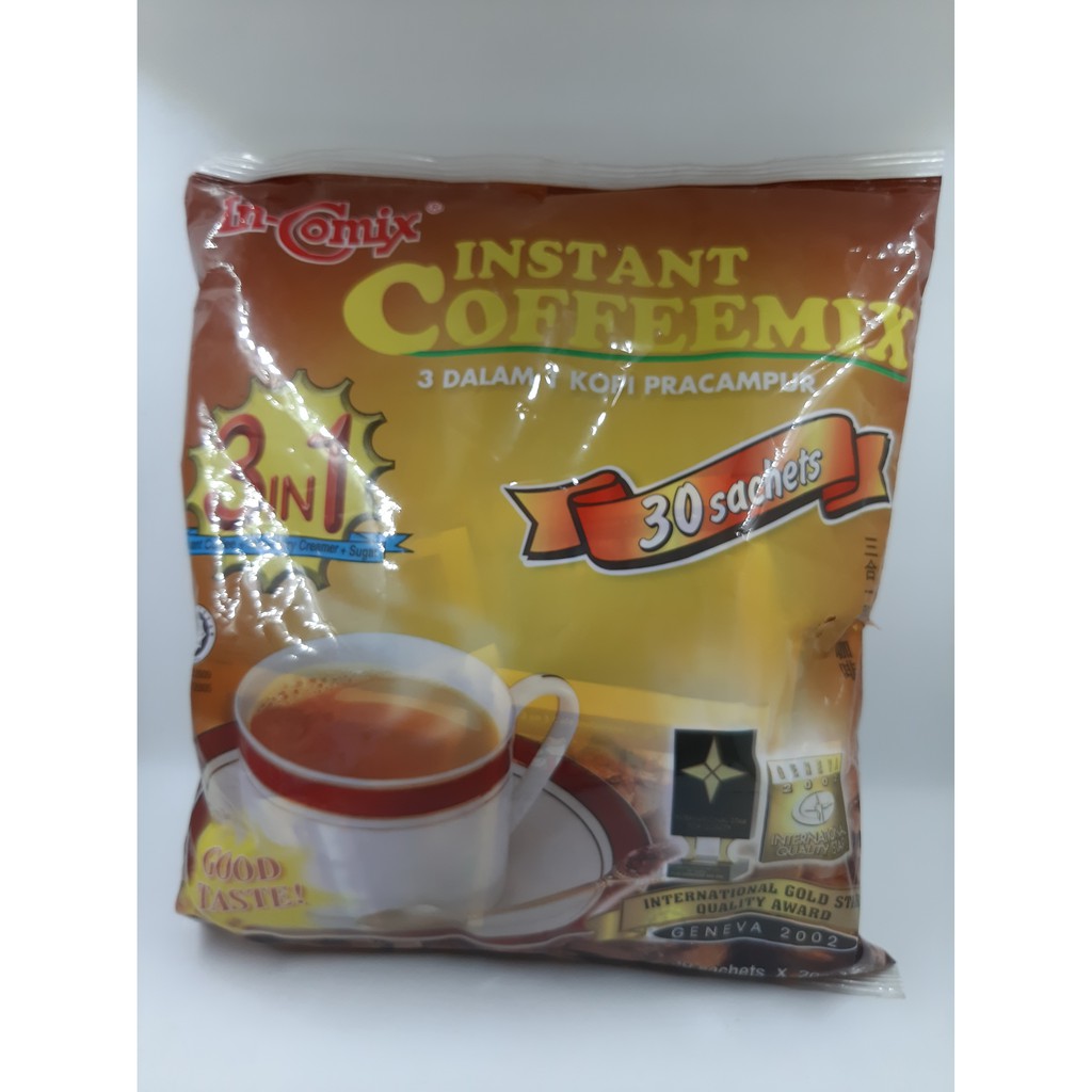 Jual IN COMIX 3 IN 1 COFFEEMIX Shopee Indonesia