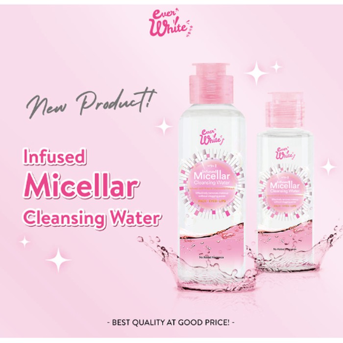 Jual Everwhite Infused Micellar Cleansing Water Ukuran Ml Shopee