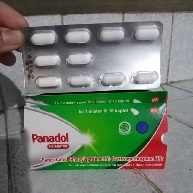 Jual Panadol Hijau Flu Dan Batuk Tidak Berdahak Shopee Indonesia