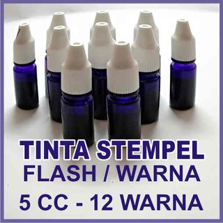 Jual Tinta Stempel Warna Flash Otomatis 5 Cc Shopee Indonesia