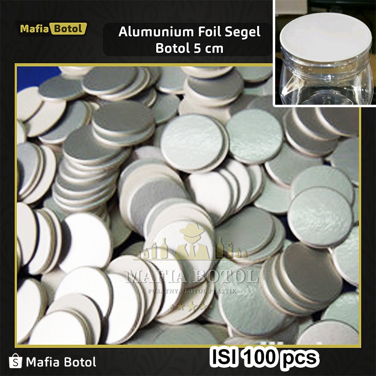 Jual Segel Seal Botol Alumunium Foil Protection Pet Induksi Tutup