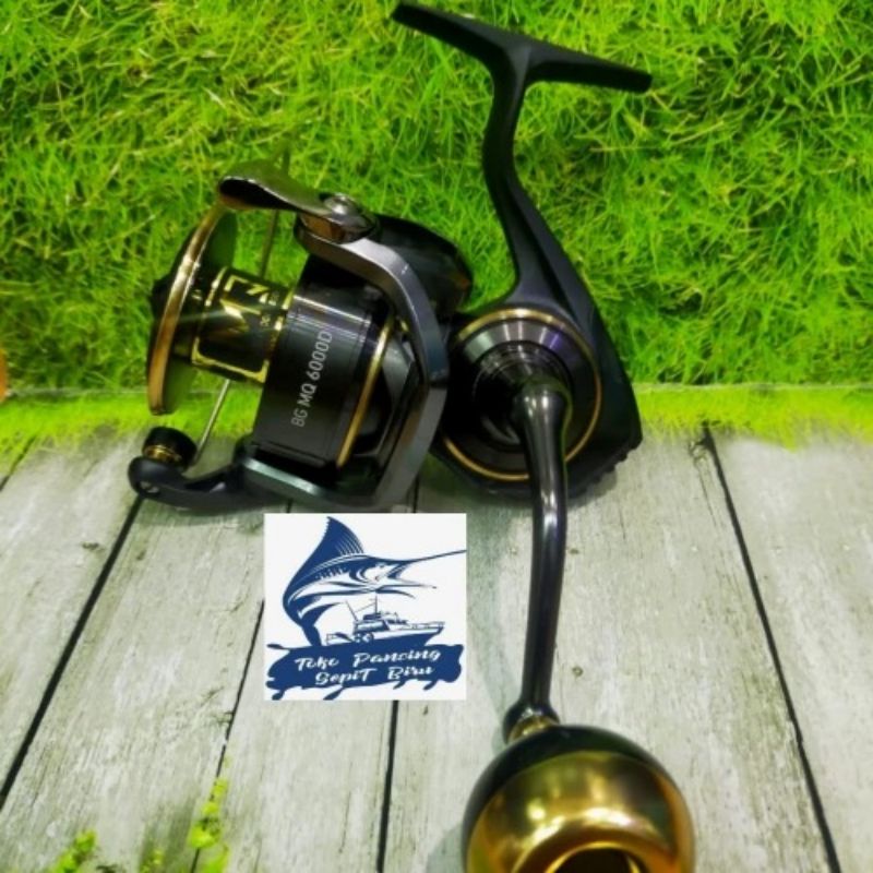 Jual Reel Spinning Daiwa Bg Mq H Ark Power Handle Alumunium Body