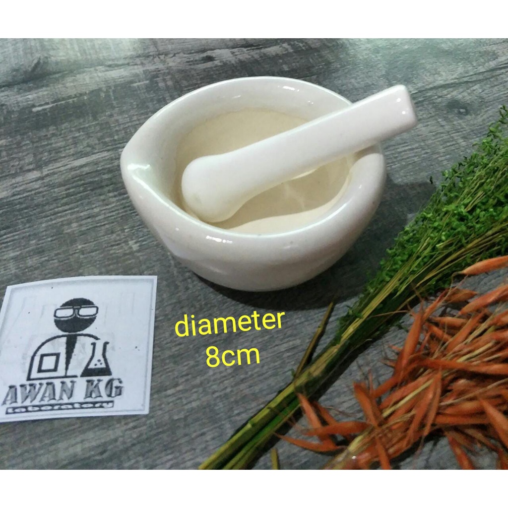 Jual Mortar Alu Diameter Cm Porselen Lumpang Alu Mortir Alu Porcelain