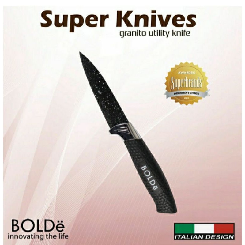 Jual Bolde Super Knives Granito Utility Knife Cm Shopee Indonesia