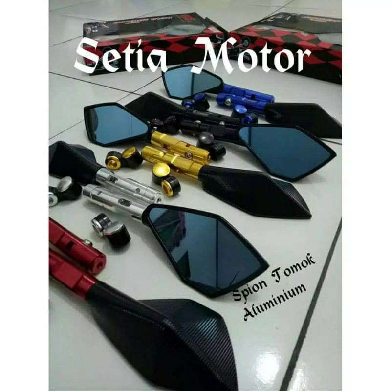 Jual Spion Tomok Variasi Full CNC Sonic Cb150r Verza Megapro Tiger CBR