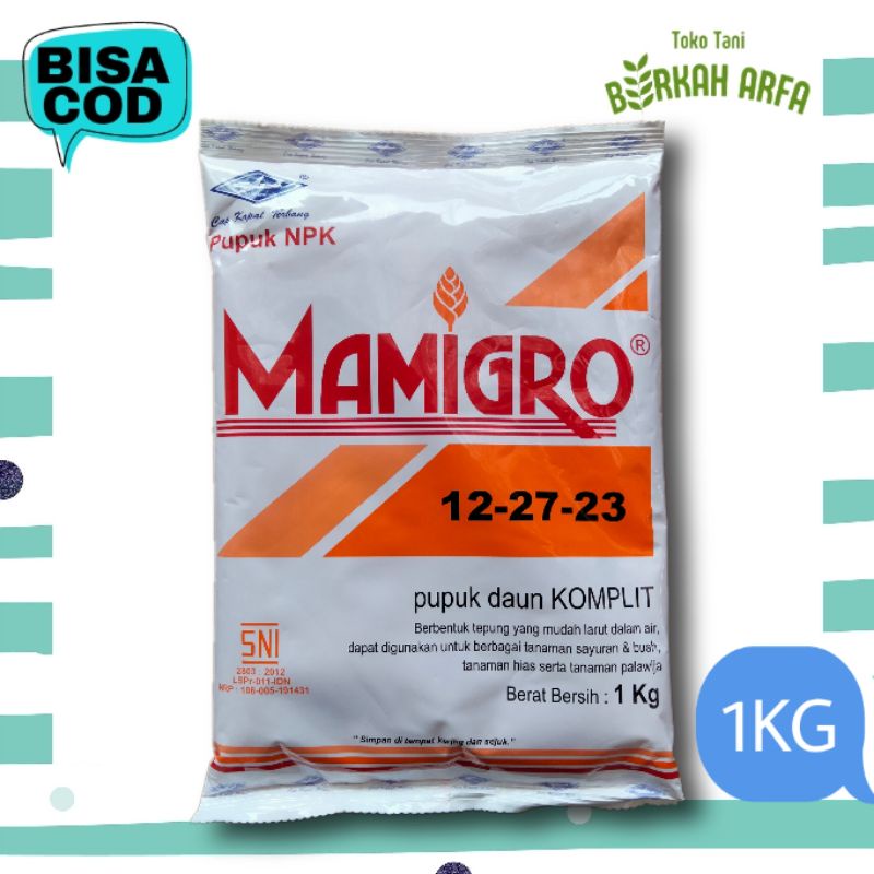 Jual Pupuk Npk Mamigro Buah Kg Pupuk Masa Pembuahan Shopee