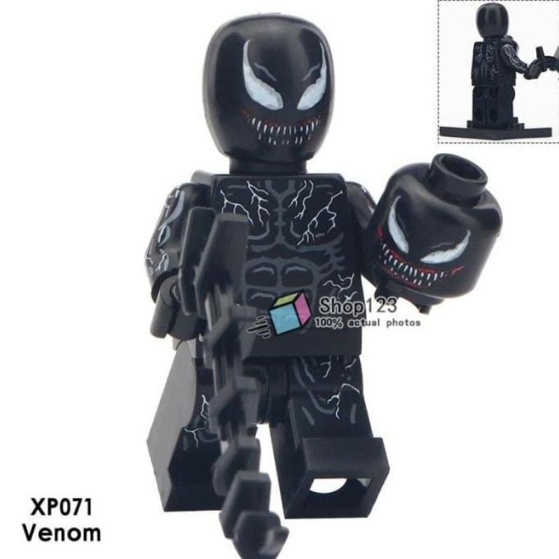 Jual Brick Venom Super Hero Minifigure Xp Shopee Indonesia