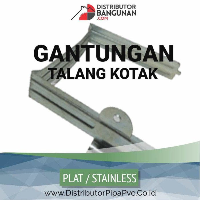 Jual Gantungan Talang Air Kotak Plat Stainless Shopee Indonesia