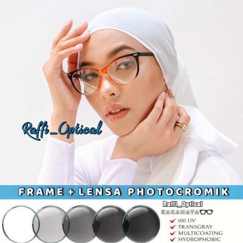 Jual Kacamata Lensa Minus Photocromic Antiradiasi Shopee Indonesia