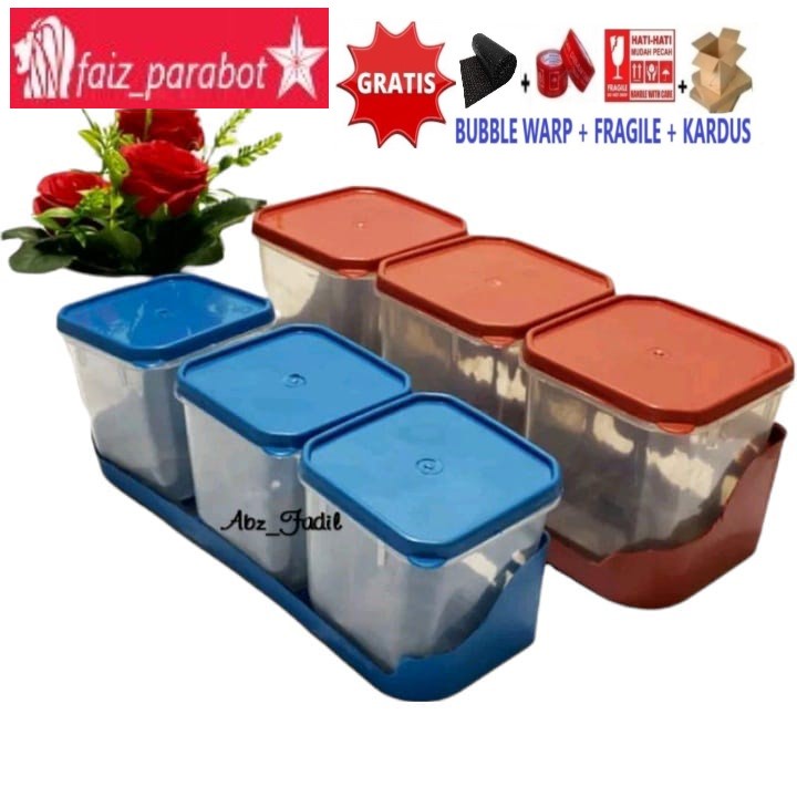 Jual Doremi Tempat Bumbu Kotak Toples Shopee Indonesia