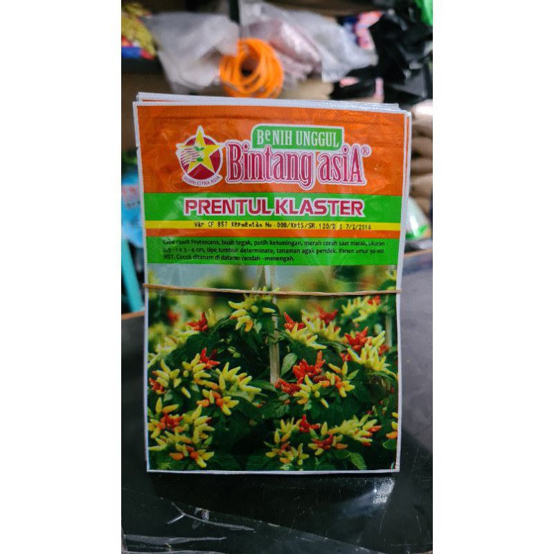 Jual Benih Cabai Rawit Prentul Klaster Isi Gram Shopee Indonesia