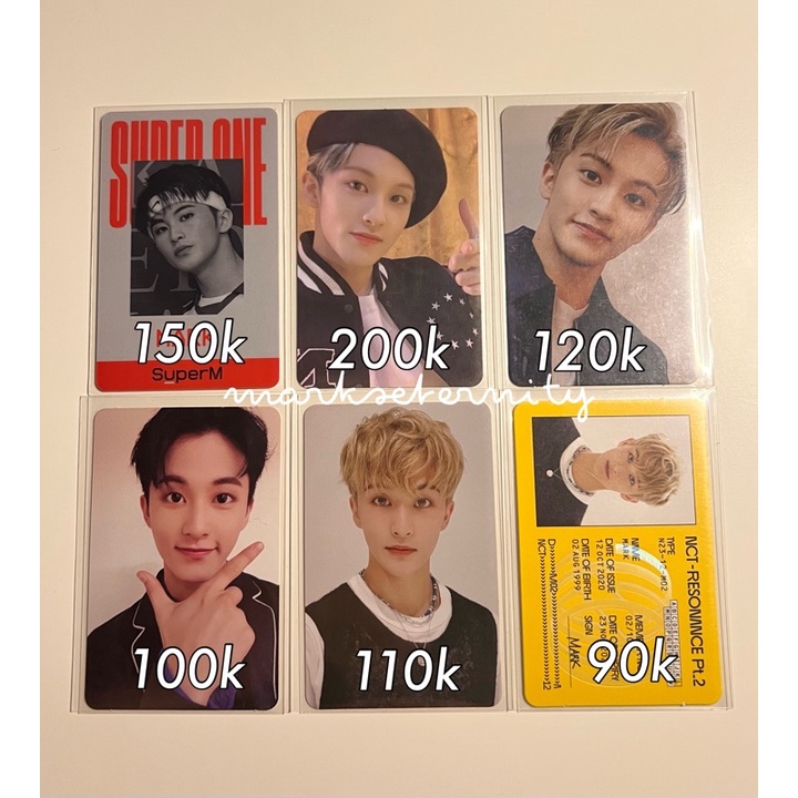 Jual Photocard Mark Id Card Superm Orange Kihno Neozone Future