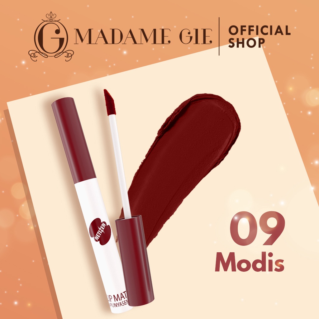 Jual Madame Gie Lip Matte Netizen Make Up Lipstick Lip Cream