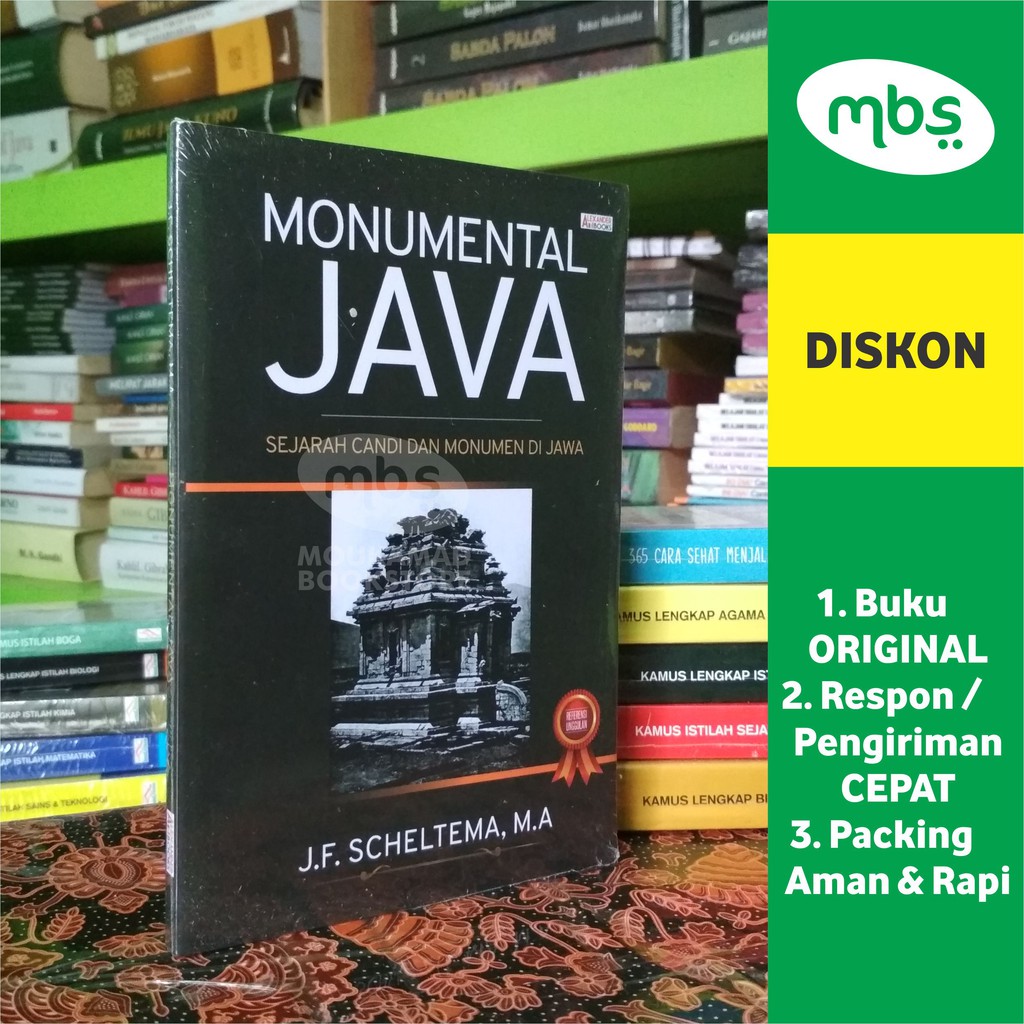 Jual MONUMENTAL JAVA Sejarah Candi Dan Monumen Di Jawa Shopee Indonesia