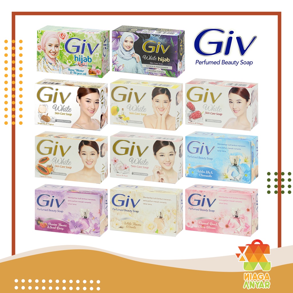 Jual Giv Bar Soap White Beauty Sabun Batang Gr Shopee Indonesia