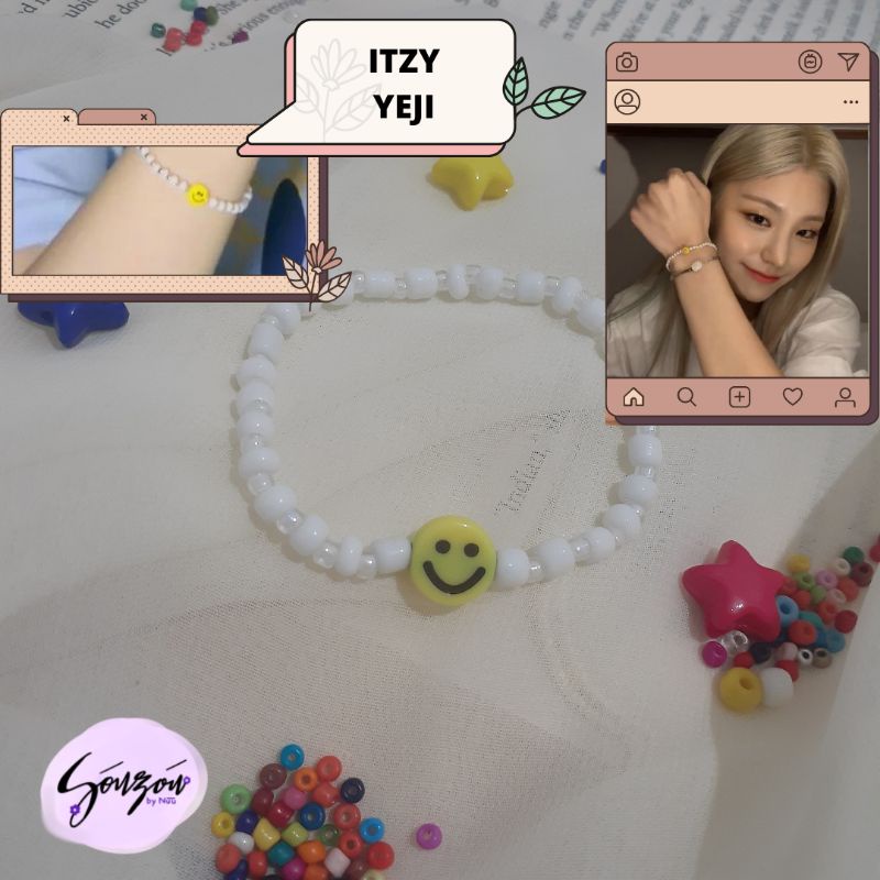 Jual Part Gelang Kpop Idol Manik Beads Beaded Bracelet Korea Lisa