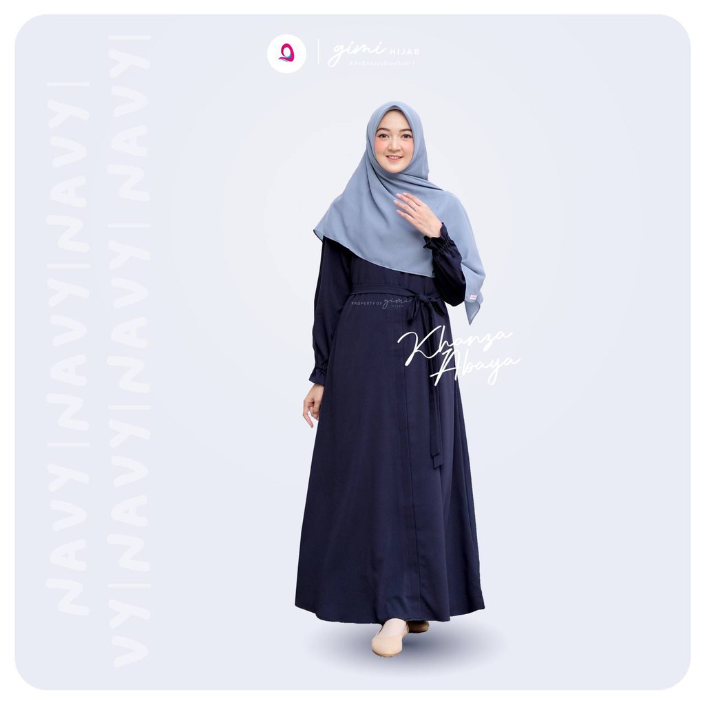 Jual Khanza Abaya By Gimi Hijab Dress Only Shopee Indonesia