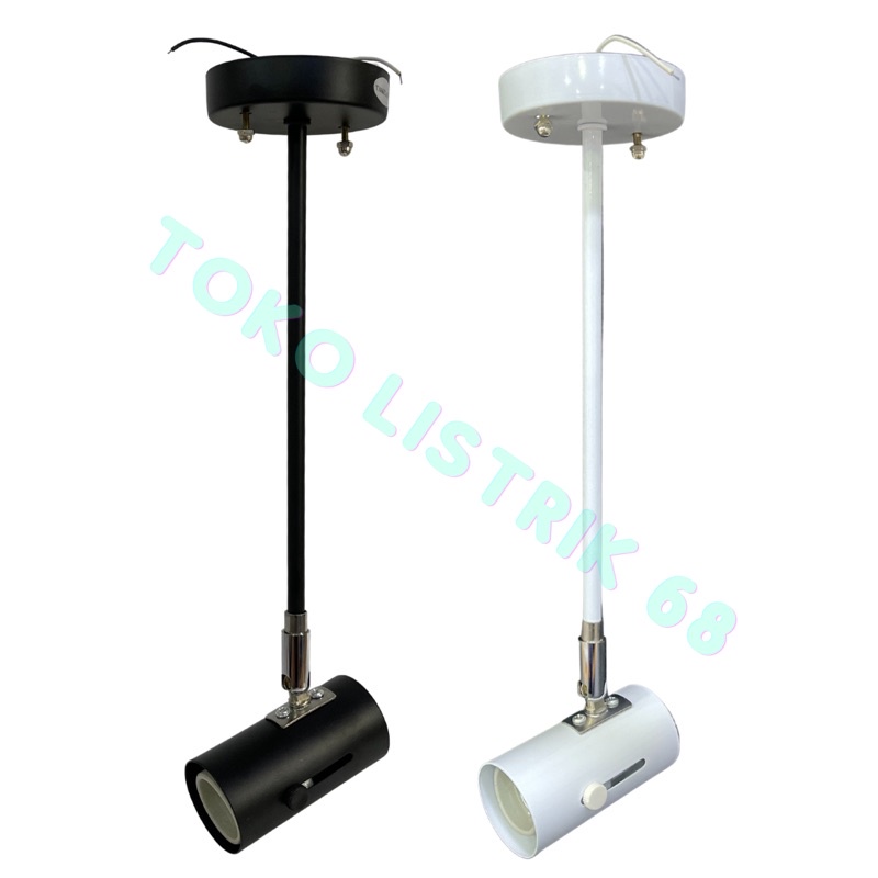 Jual Kap Lampu Plafon Fitting E Spot Light Led Sorot Spotlight Cm