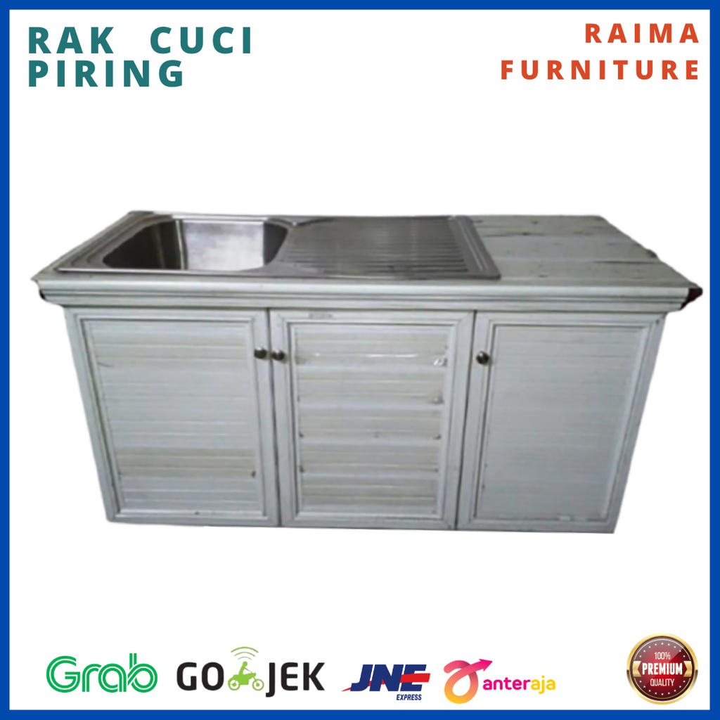 Jual Tempat Cuci Piring Rak Westafel Cuci Piring Meja Dapur Rak Dapur