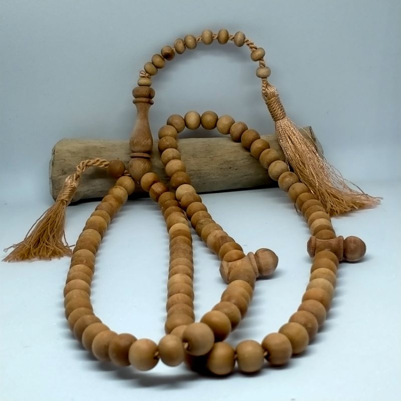 Jual Tasbih Kayu Cendana Asli Isi Butir Ukuran Mm Shopee Indonesia