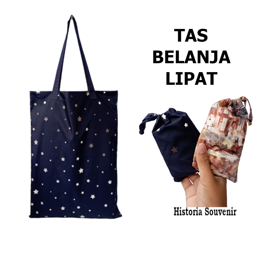 Jual Tas Parasut Tas Lipat Parasut Tote Bag Tas Belanja Tas Jinjing