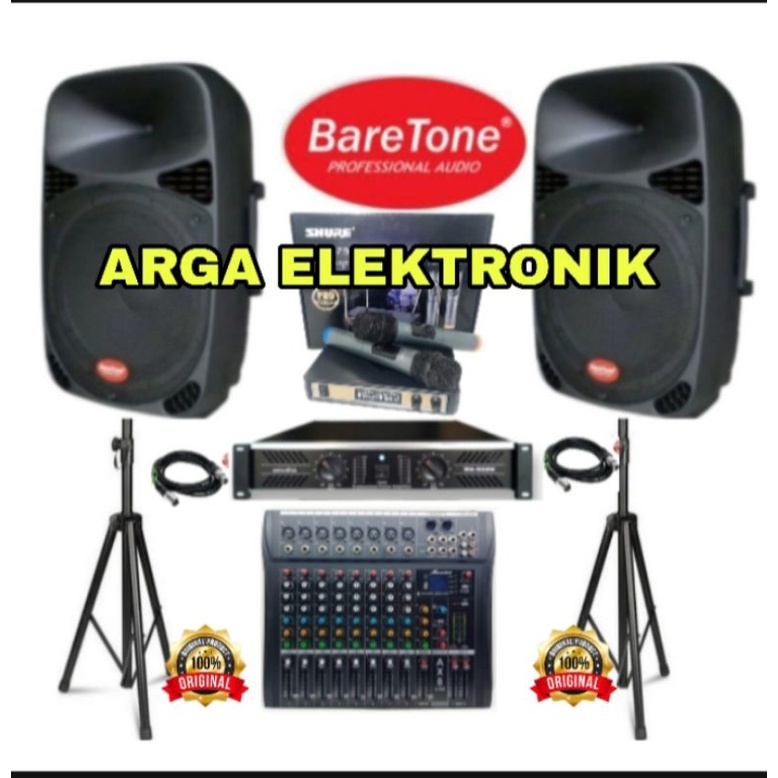 Jual Speaker Baretone 15 Inch Paket Sound System Power Original