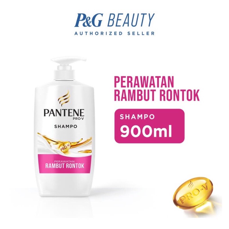 Jual Pantene Shampoo 900 Ml Rambut Rontok Anti Ketombe Anti Lepek