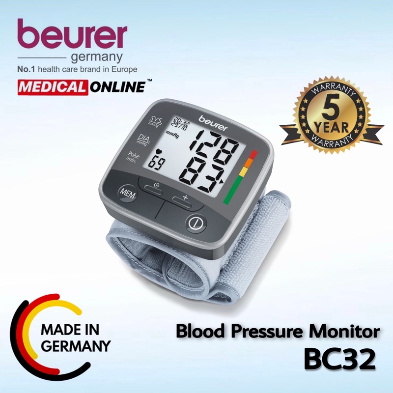 Jual Tensimeter Beurer Bc Digital Pergelangan Tangan Bc Beurer