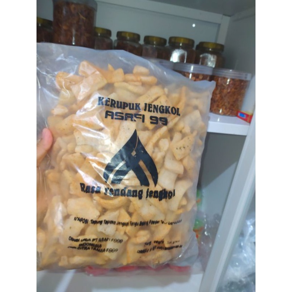 Jual KERUPUK JENGKOL RENDANG Shopee Indonesia