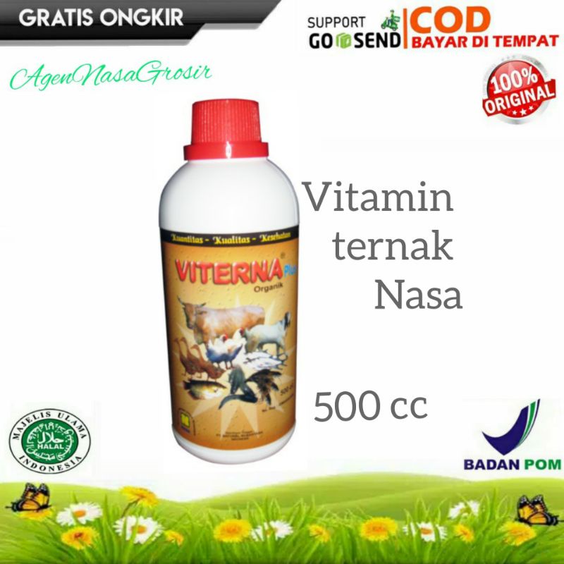 Jual VITERNA Vitamin Ternak Ikan Unggas 500 Cc Shopee Indonesia