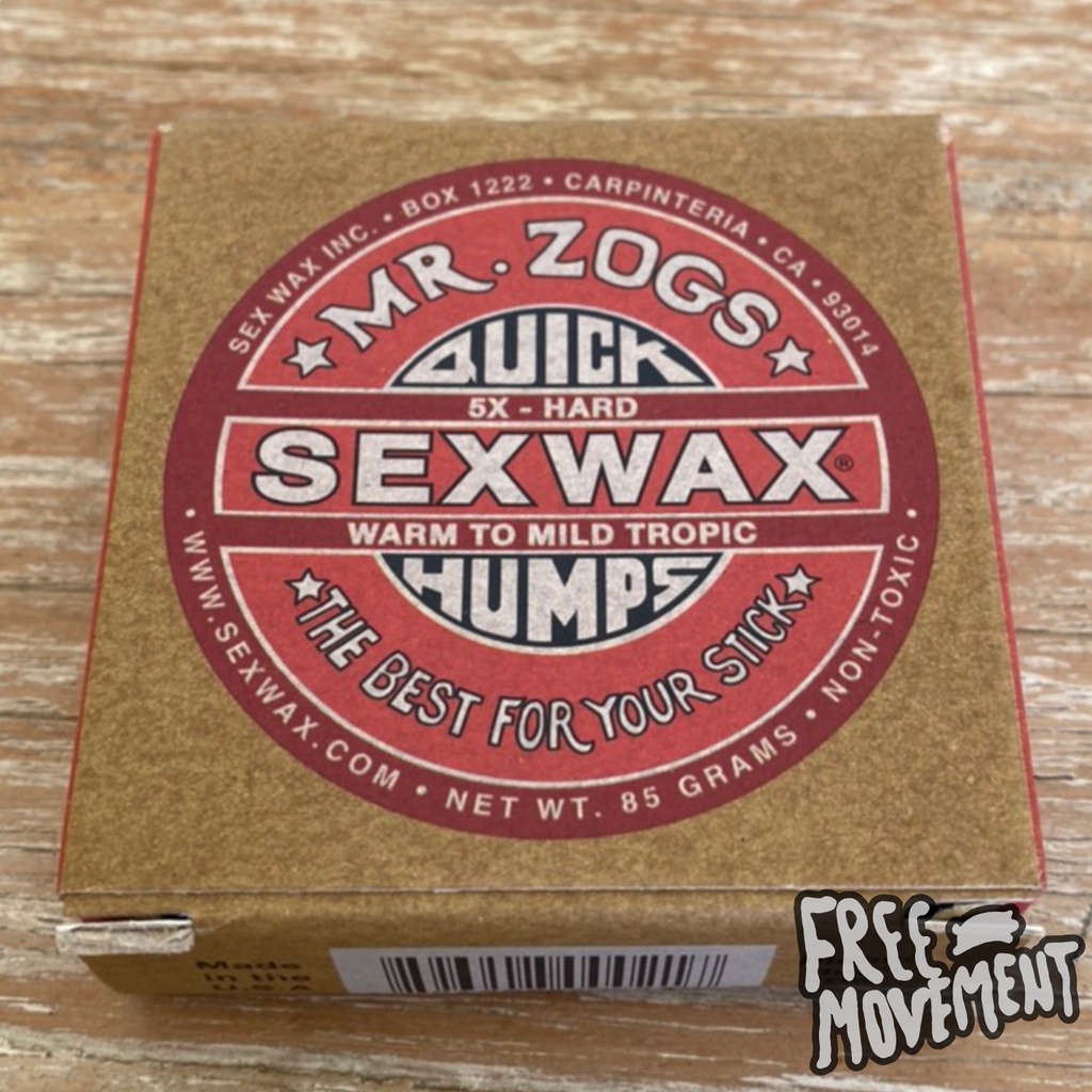 Jual Mr Zogs Sex Wax Surf Wax Warm To Mild Tropic For Surfboards Lilin Selancar Shopee Indonesia