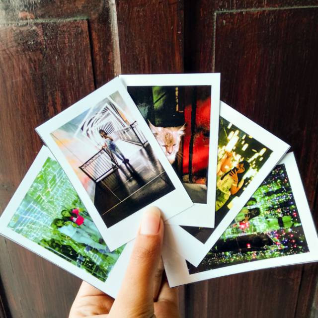 Jual Cetak Foto Polaroid 2R Laminasi Glosi Shopee Indonesia