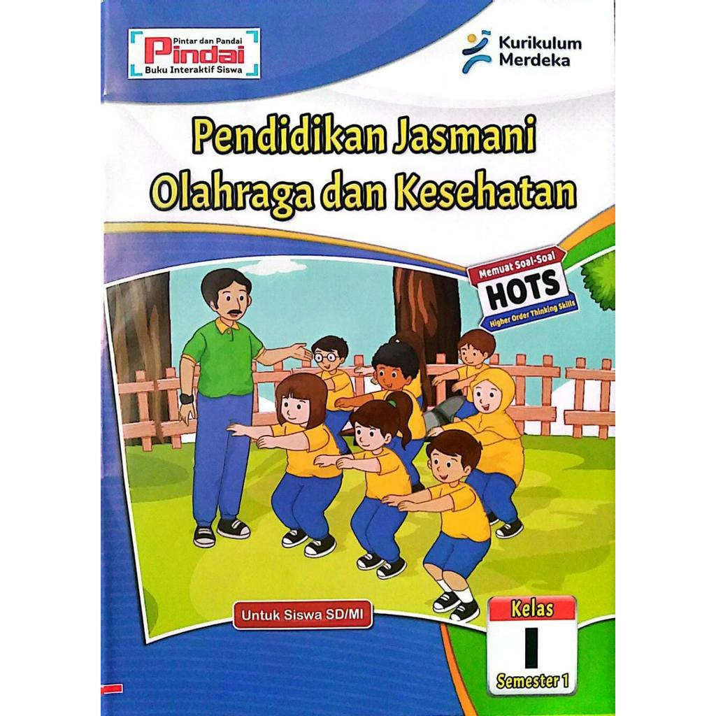 Jual Buku LKS PJOK Kelas 1 SD MI Kurikulum Merdeka Semester 1 Shopee