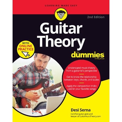 Jual Buku Guitar Theory For Dummies Rd Edition By Desi Serna Shopee