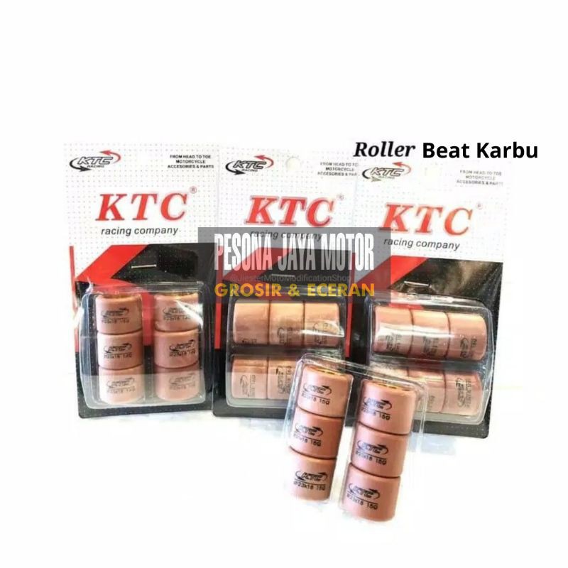 Jual Roller Racing KTC Original Roller Ktc Ready Motor Nmax Aerox