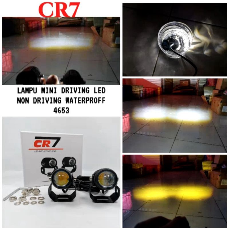 Jual Lampu Tembak Sorot Driving Led Kuning Putih Universal Motor Klx