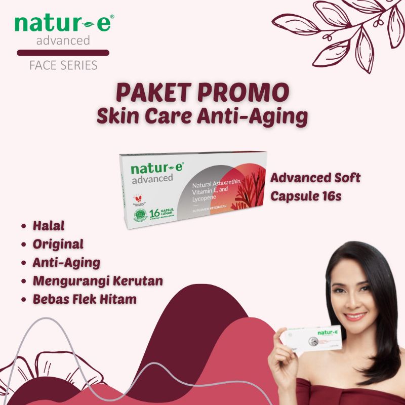 Jual Natur E Advanced Soft Capsule S Original Shopee Indonesia