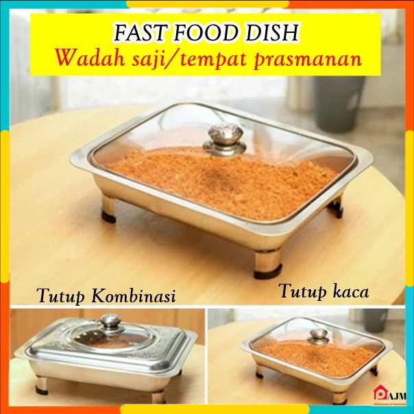 Jual Prasmanan Wadah Saji Tempat Makanan Fast Food Dish Shopee