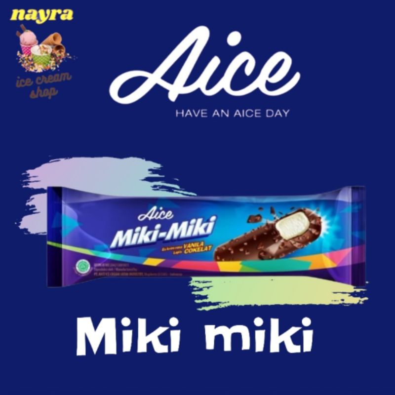 Jual Aice Ice Cream Miki Miki Isi 20 Pcs Shopee Indonesia