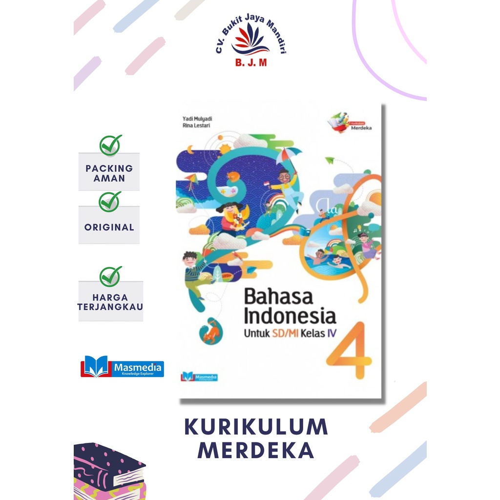 Jual Buku Bahasa Indonesia Sd Mi Kelas Kurikulum Merdeka Penerbit