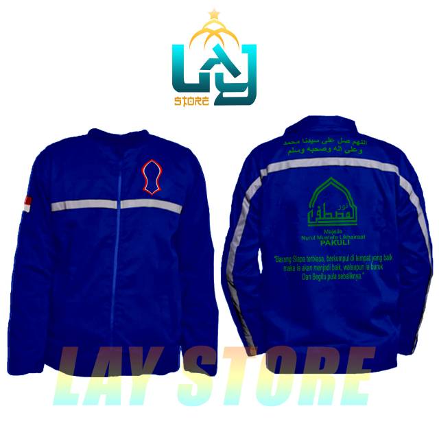 Jual Pesanan Jaket Majelis Nurul Mustafa Likhairat Pakuli Shopee