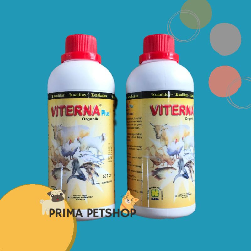 Jual VITERNA PLUS ORGANIK 500CC VITAMIN UNTUK TERNAK Shopee Indonesia