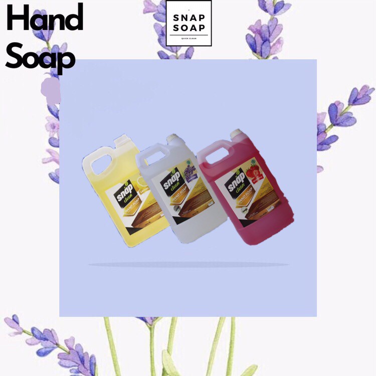 Jual Snap Clean Hand Soap Liter Sabun Cuci Tangan Termurah Handsoap