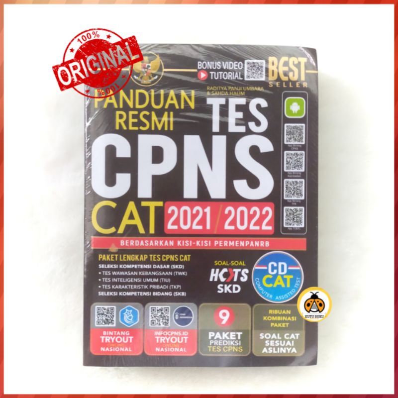 Jual Panduan Resmi TES CPNS CAT CD 2021 2022 Bintang Wahyu Original