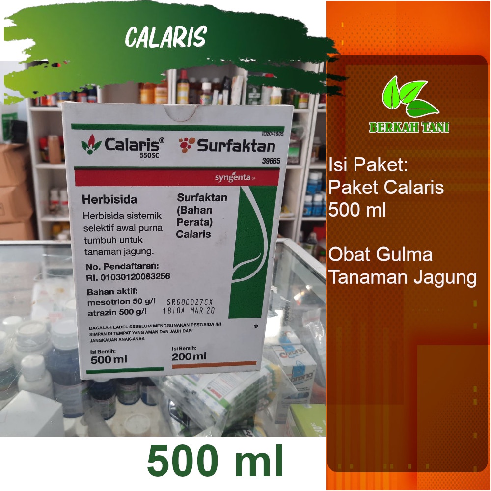 Jual Calaris 500 Ml Herbisida Selektif Jagung Obat Rumput Jagung Anti