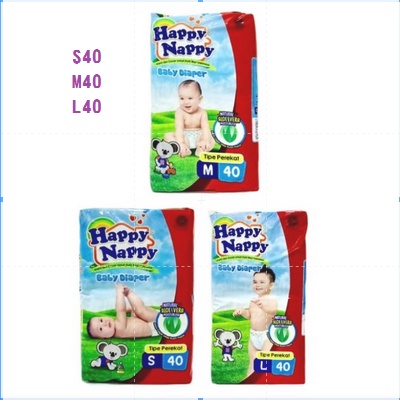 Jual Popok Happy Nappy Popok Perekat Happy Nappy Diapers Popok Sekali