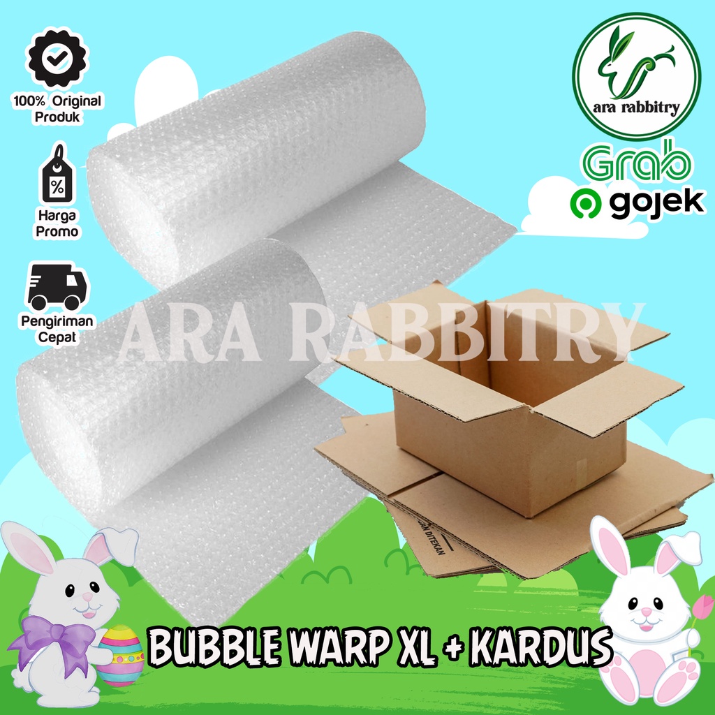 Jual TAMBAHAN PACKING BUBBLE WRAP EXTRA BUBBLE WARP AGAR LEBIH AMAN